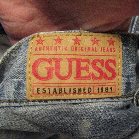 Guess Jeans Distressed Denim Size 36 - Picture 7 of 7